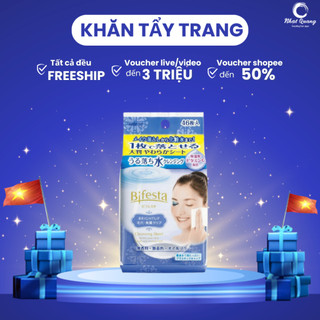 Khăn giấy tẩy trang, dưỡng da Bifesta - hàng nội địa Nhật