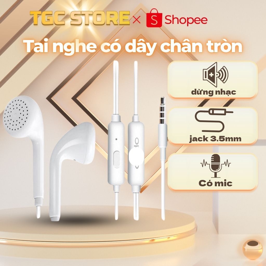 Tai Nghe  có mic đàm thoại dành cho tất cả các đời opo R9 và điện thoại ,laptop jack 3.5mm giá siêu rẻ và đẹp-CarePhones
