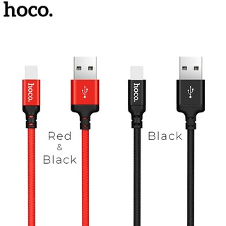 Dây cáp sạc điện thoại Hoco x14 chất liệu dây dù chống đức có loại 1m và 2m
