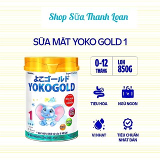 Sữa bột vinamilk yokogold 1 850g.