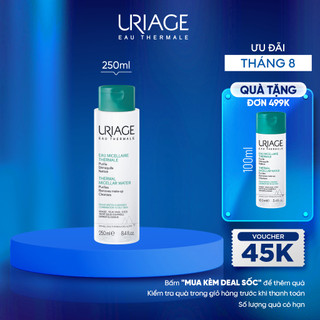 Tẩy trang dưỡng khoáng cho da dầu, mụn URIAGE EAU MICELLAIRE THERMALE PMG 250ml