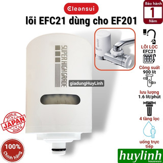 Lõi lọc Cleansui EFC21 dùng cho thiết bị lọc nước tại vòi EF201 - Sản xuất tại Nhật