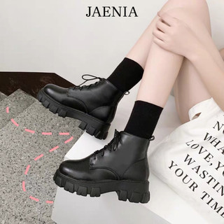 Giày bốt nữ cổ cao đế cao gót phong cách ulzzang cá tính giá rẻ JAENIA GD004