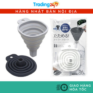 [Hỏa tốc HCM] Phễu silicone có thể gấp gọn Nhật Bản