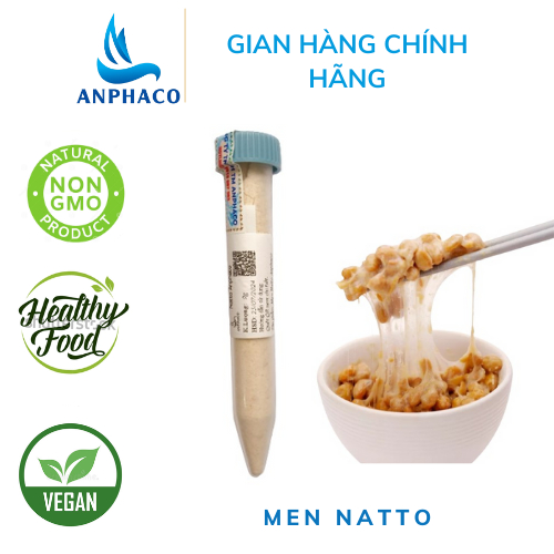 Men bột làm natto đậu tương lên men kiểu Nhật Anphaco