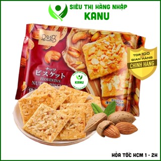 Bánh hạnh nhân ăn kiêng healthy Mamama 256g, đồ ăn vặt ngon rẻ phù hợp người giảm cân