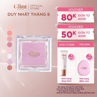 [SẢN PHẨM MỚI] Phấn má hồng Glint 2.4g đa năng dạng nén cùng hạt ngọc trai, mịn màng, mỏng nhẹ