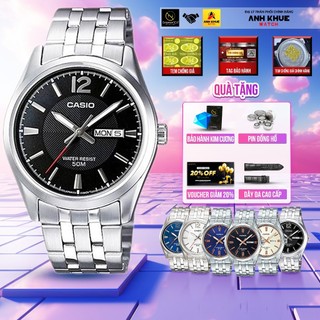 Đồng hồ nam casio mtp-1335d-1avdf – tặng voucher giảm giá 20%, pin đồng hồ, hộp casio & gói bảo hành 10 năm