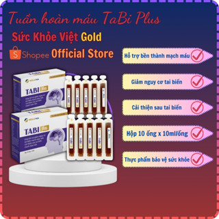 Hoạt huyết TABIPLUS giúp ổn định huyết áp , tránh tăng huyết áp đột ngột - Sức Khỏe Việt Gold