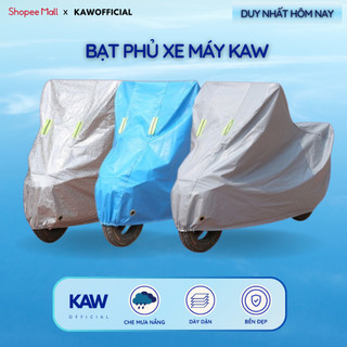 Bạt phủ xe máy KAW chống mưa nắng, bụi bẩn trùm cả xe, vải dù pha nilon chống thấm