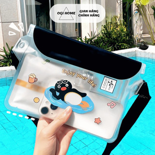 Túi Chống Nước Điện Thoại Đi Biển Cỡ Lớn, Túi Đựng Điện Thoại Chống Nước Chất Liệu Dày Dặn Tiện Lợi Ogi Home - TCN01