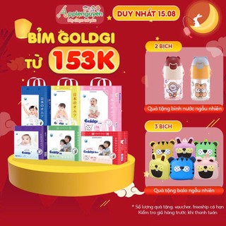 (TẶNG QUÀ THEO BANNER) Bỉm Dán/Quần Goldgi Tiêu chuẩn/X5/Eco Size NB/S/M/L/M/XL/XXL | Applenguyen94