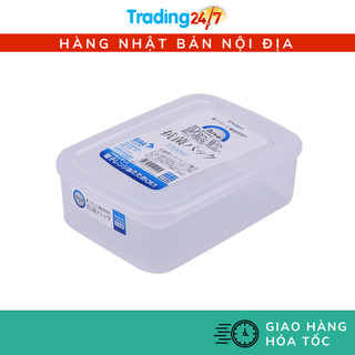 [Hỏa tốc HCM] Hộp đựng thực phẩm bằng nhựa PP cao cấp loại 1.3L - Hàng nội địa Nhật