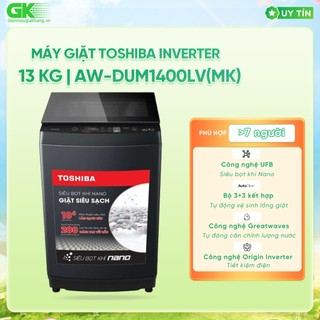 Aw-dum1400lv - máy giặt toshiba inverter 13 kg aw-dum1400lv - giao toàn quốc