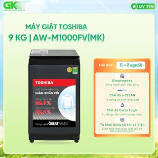 Aw-m1000fv - máy giặt toshiba 9.0kg aw-m1000fv mk - bảo hành chính hãng - giao toàn quốc