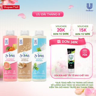 Sữa tắm dưỡng da St.Ives 473ml