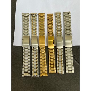 (TẶNG CHỐT VÀ DỤNG CỤ THAY DÂY) Dây Đồng hồ Kim Loại Đúc Đầu cong đầu ôm - Ảnh thật 100% từ Kimdongho