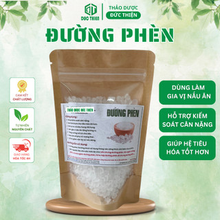 500g Đường Phèn Dạng Viên Đức Thiện (Trắng,Sạch,Đẹp) - Ngọt Thanh, Thơm Mát Tiện Lợi Dùng Để Mix Trà Làm Đẹp, Nấu Ăn