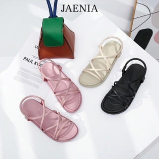 Giày sandal nữ nhiều màu quai mảnh đế cao 3 phân ulzzang giá rẻ JAENIA SD002