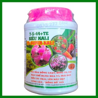 Phân Bón Super Kali lọ 100g, Siêu KALI giúp ra hoa đồng loạt, hoa đẹp màu, trái lớn nhanh