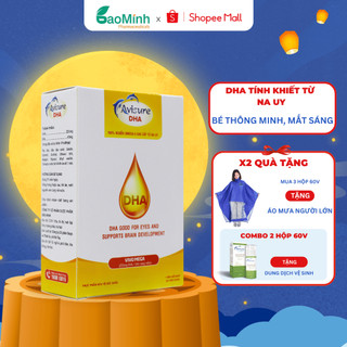 DHA cho bà bầu Na Uy siêu tinh khiết Avisure DHA giúp mẹ đủ chất, con thông minh mắt sáng 40 viên