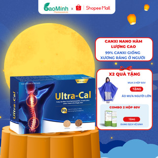 Viên uống xương khớp Avisure Ultracal Canxi cho người già, canxi nano tự nhiên