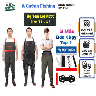 Bộ Yếm Lội Nước, quần lội nước liền ủng Chuyên Dụng, Bộ Yếm Lội Nước Cao Cấp