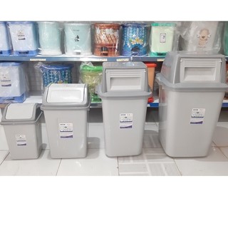 Thùng rác nắp lật loại trung Duy Tân dung tích 22 lít