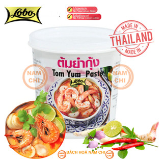 Gia vị nấu lẩu thái chua cay tom yum paste lobo hũ siêu to khổng lồ chuẩn thái lan cực ngon