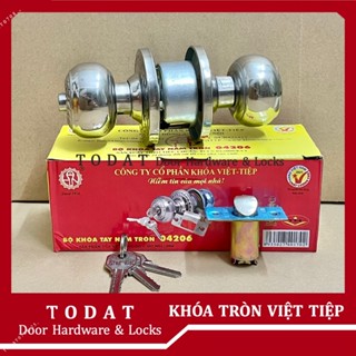 Bộ Ổ Khóa Tay Nắm Tròn VIỆT TIỆP hàng đóng hộp 04206