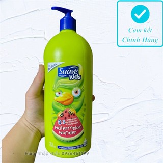 [Wow 3in1] Sữa tắm gội xả cho bé Suave kid 3in1 1180ml