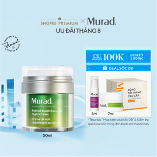 Kem tái tạo trẻ hoá da ban đêm MURAD Retinol Youth Renewal Night Cream 50ml