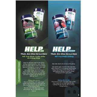 Thức ăn lên đầu cho cá la hán - Cz1 Help Kok 100g (Hàng Thái Lan)