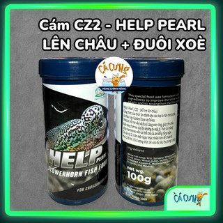 Thức Ăn Lên Châu và đuôi căng xoè cho cá la hán - Cám Cz2 hộp 100g (Hàng Thái Lan)