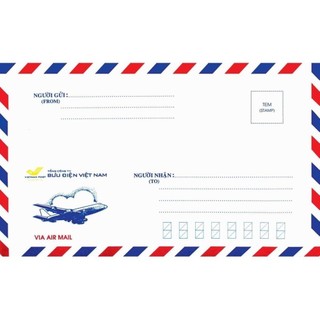 (Rẻ Vô địch) set 25 phong bì thư loại dầy đẹp