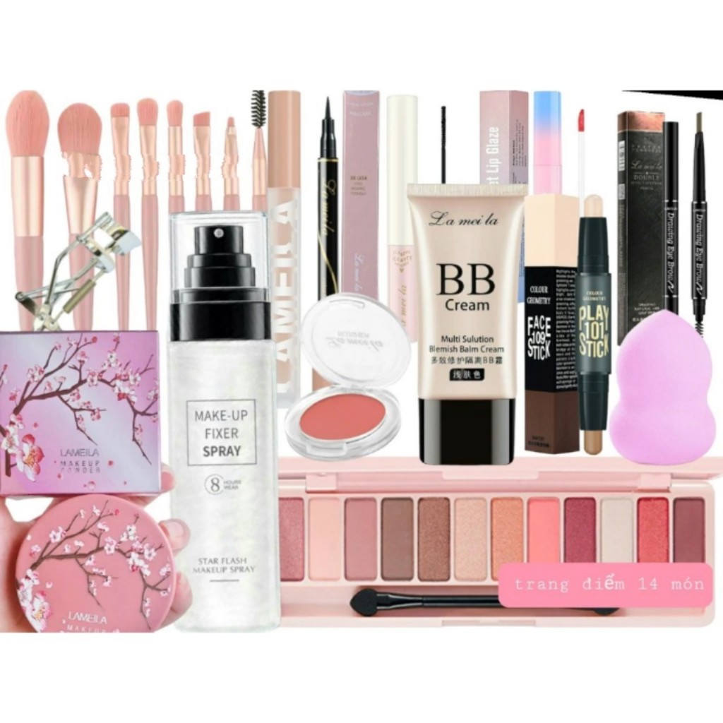 Bộ trang điểm cá nhân/bộ trang điểm đi tiệc/set makeup/ trọn bộ trang điểm/ bộ makeup cá nhân/ Bộ tr