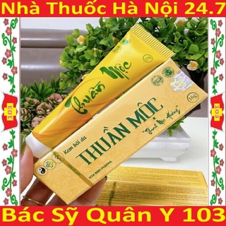 Thuần mộc bôi da kem bôi da thuần mộc kem bôi nấm ngứa THANH MỘC HƯƠNG chính hãng 16gr