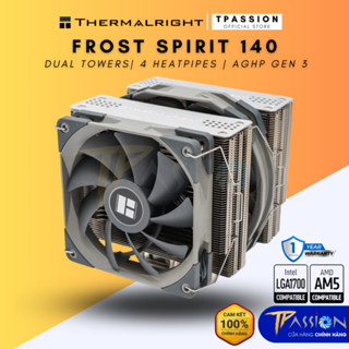 Tản nhiệt khí Thermalright Dual-Tower Frost Spirit 140 V3 AGHP Gen 3 – FS140 Chính hãng, CPU Cooler, tản tháp 2 fan PWM