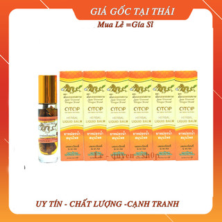 Lố 12 chai dầu lăn 26 vị thái lan 8ml