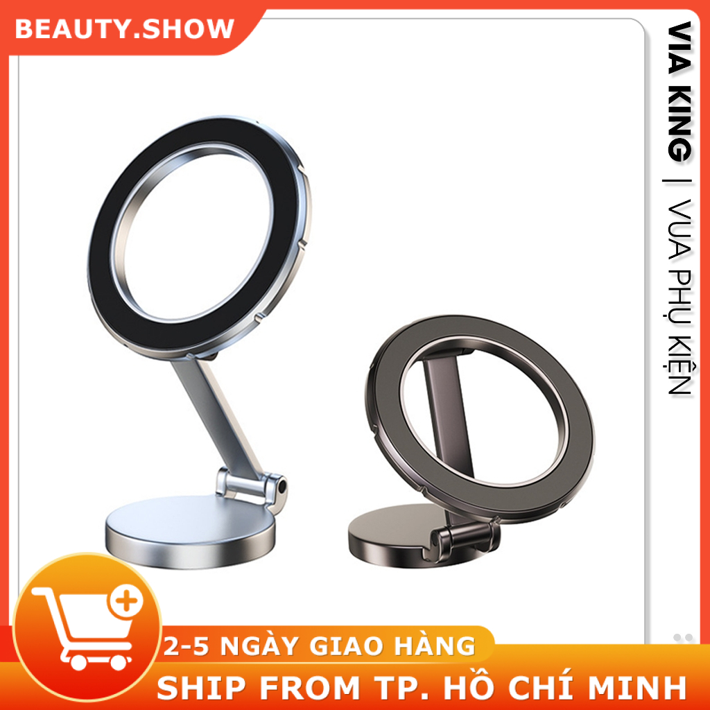 🏆FREESHIP🏆Giá đỡ điện thoại trên ô tô hút nam châm từ tính G118, Xoay linh hoạt 360 độ, Chất liệu thép không gỉ