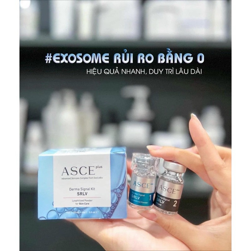 (ĐMN) Set tinh chất làm trắng, căng bóng da Asce