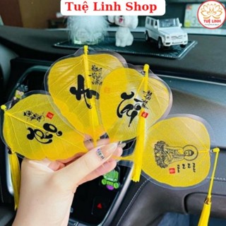 [Sỉ chỉ 7k] Lá Bồ Đề viết thư pháp cầu Bình An Tài Lộc ( Xưởng SX Chuyên Sỉ )
