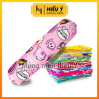 [20 MẪU] Vỏ gối ôm cotton 35x100cm dây rút 2 đầu - HÌNH THẬT | Mùng mền Hiếu Ý