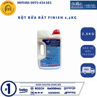 Bột rửa bát Finish 2,5kg