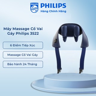 Máy Massage Cổ Vai Gáy PHILIPS 3522 [Bảo Hành 24T] Massage chườm ấm, Mô Phỏng Các Đầu Ngón Tay