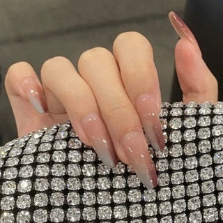 nailbox Nuna móng úp thiết kế móng thạch ombre đầu móng 2 màu. inbox đổi màu đổi shape. CÓ NOW SHIP