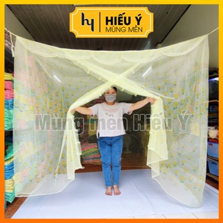 Mùng chống muỗi CÓ CỬA 1m8-3m-4m, màn ngủ có cửa, mùng có cửa | Mùng mền Hiếu Ý