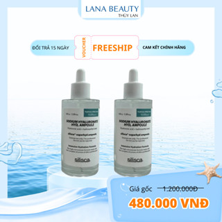 Tinh Chất Cấp Nước & Phục Hồi Da Silisca Cicatries Ampoule & Superhyd Ampoule 50ml và 100ml