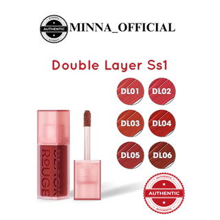 Son Kem Black rouge Double Layer Over Velvet Màu DL01 DL02 DL03 DL04 DL05 DL06
