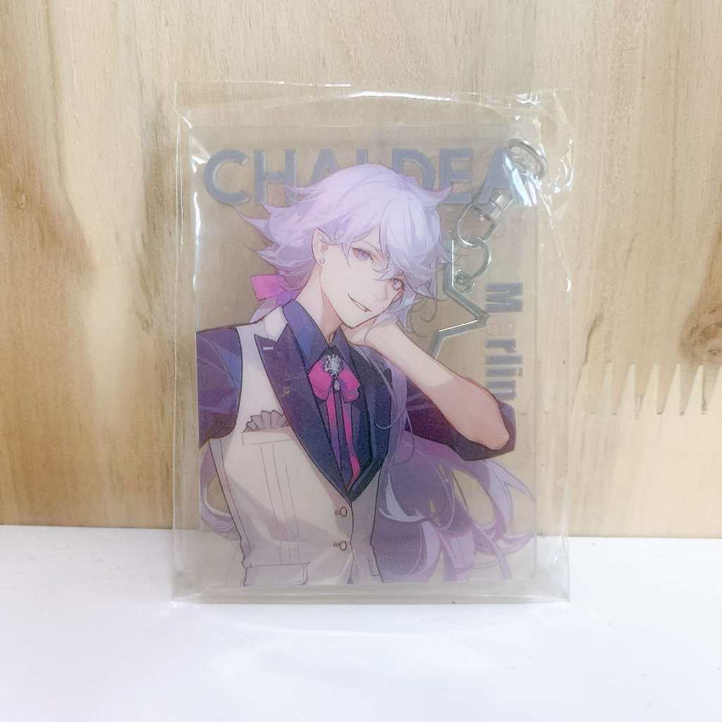 Móc khoá nhựa acrylic fangoods fanmerch Fate Merlin Gilgamesh Enkidu